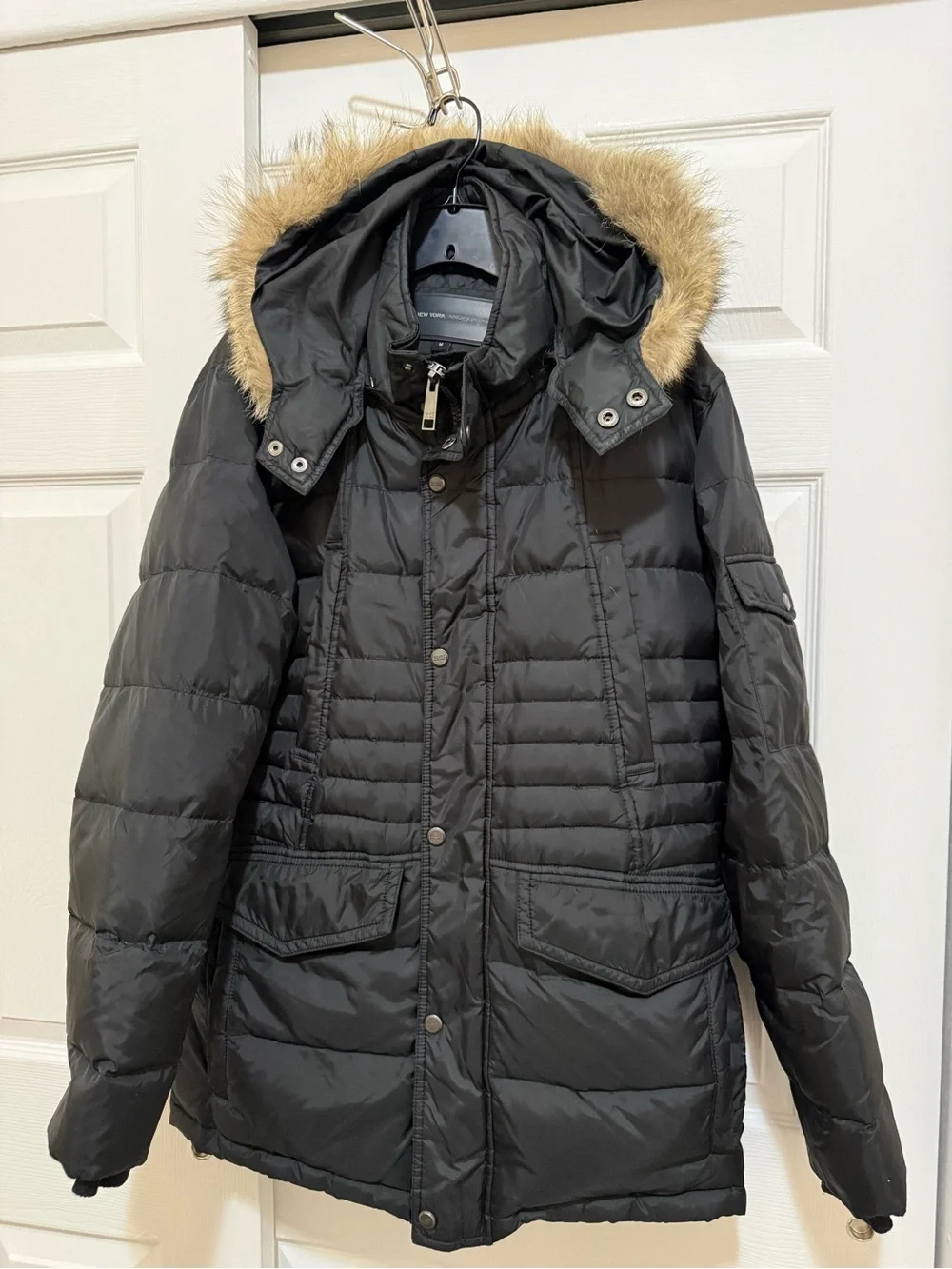 Andrew Marc Men's Black Puffer Jacket